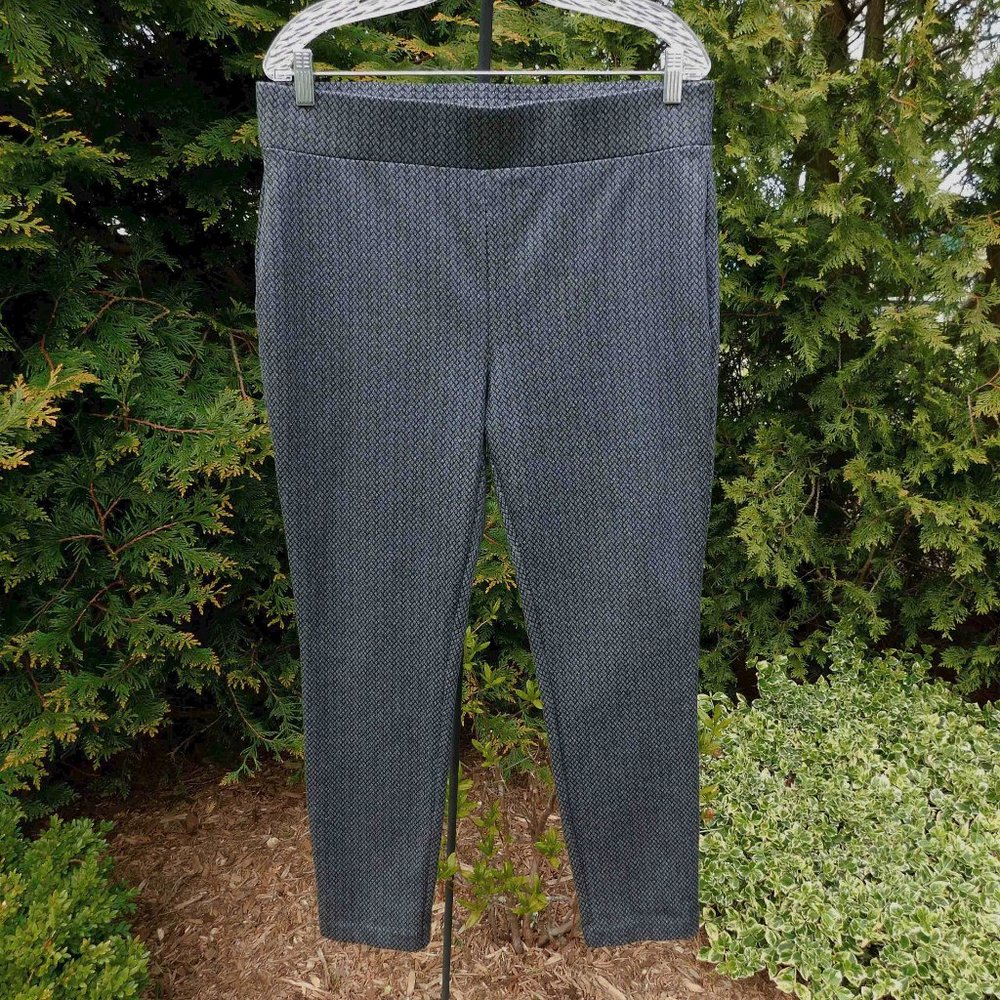 Loft Stretchy High Rise Knit Pullon Ankle Pants